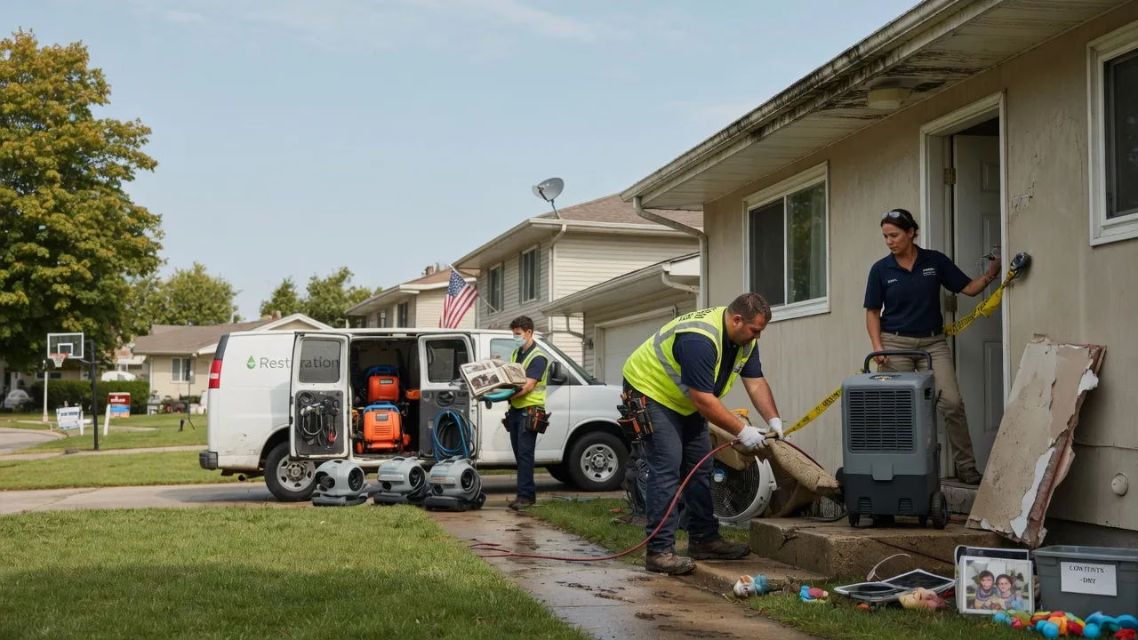 Water Damage Restoration in Moscow, IA near me